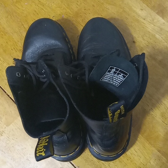Dr. Martens Black Audrick 8-Eye Boots - Picture 4 of 16